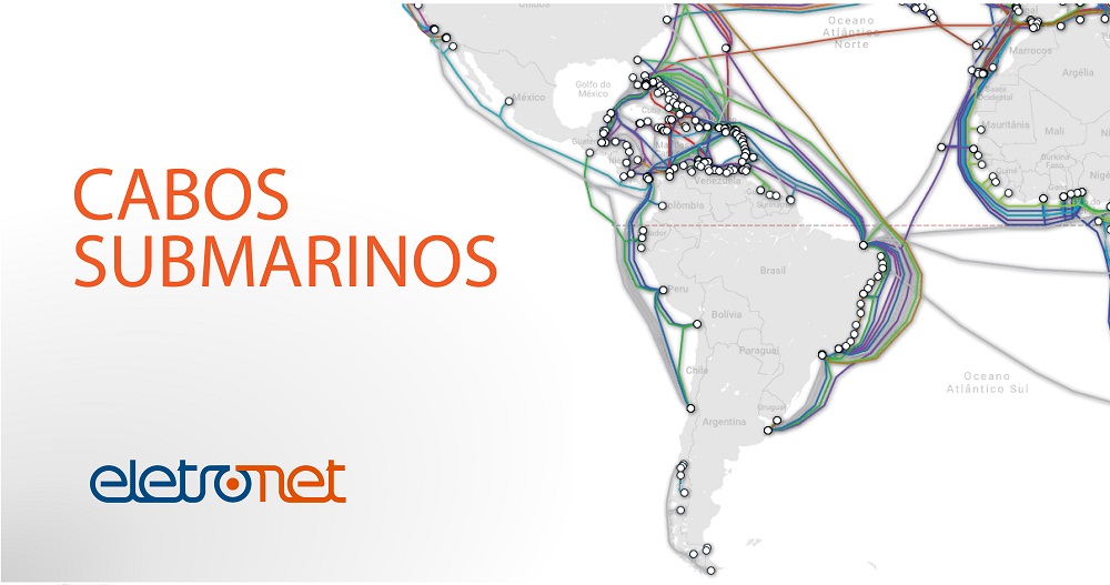 Brasil Conta com 16 Cabos Submarinos em Operação