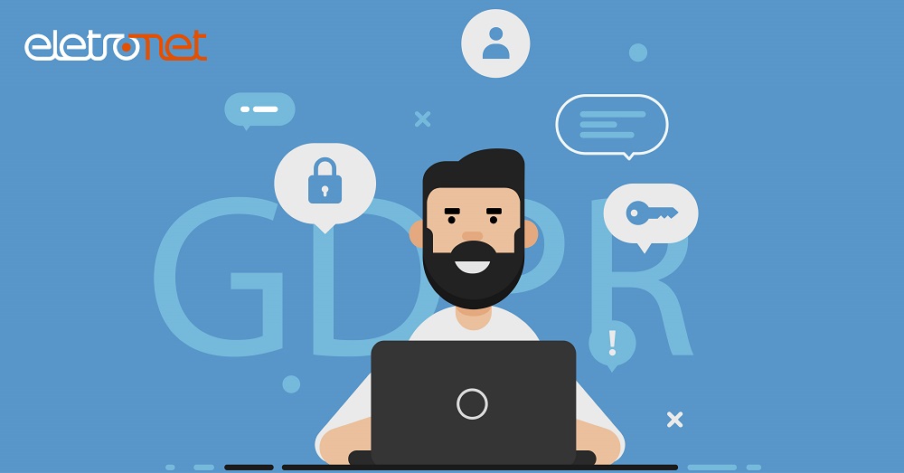 Imagem ilustrando o GDPR
