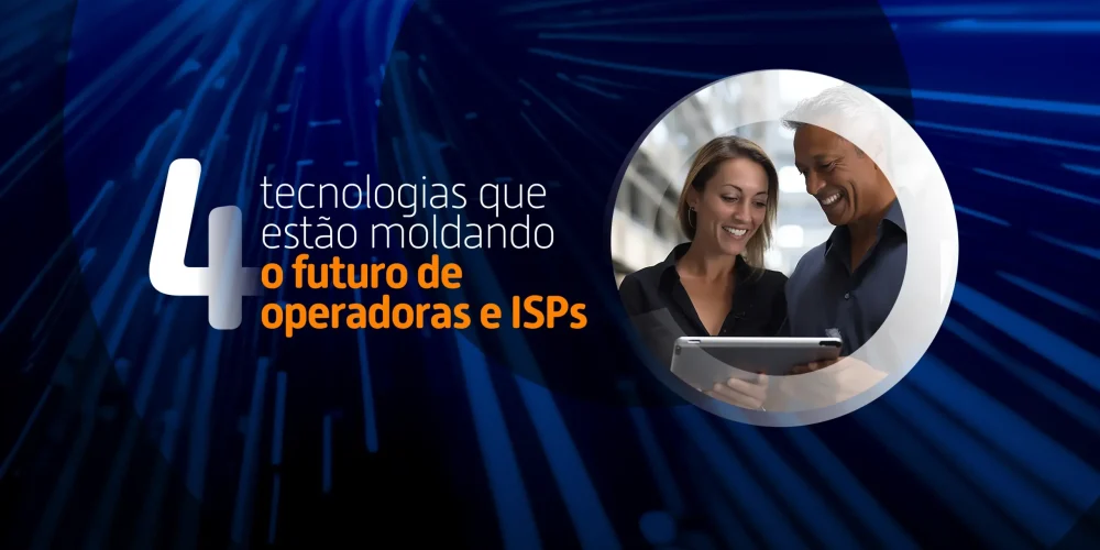 Profissionais analisando tendências tecnológicas para operadoras e ISPs com foco em inovação no setor de telecomunicações