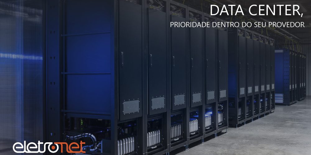 Imagem de um data center