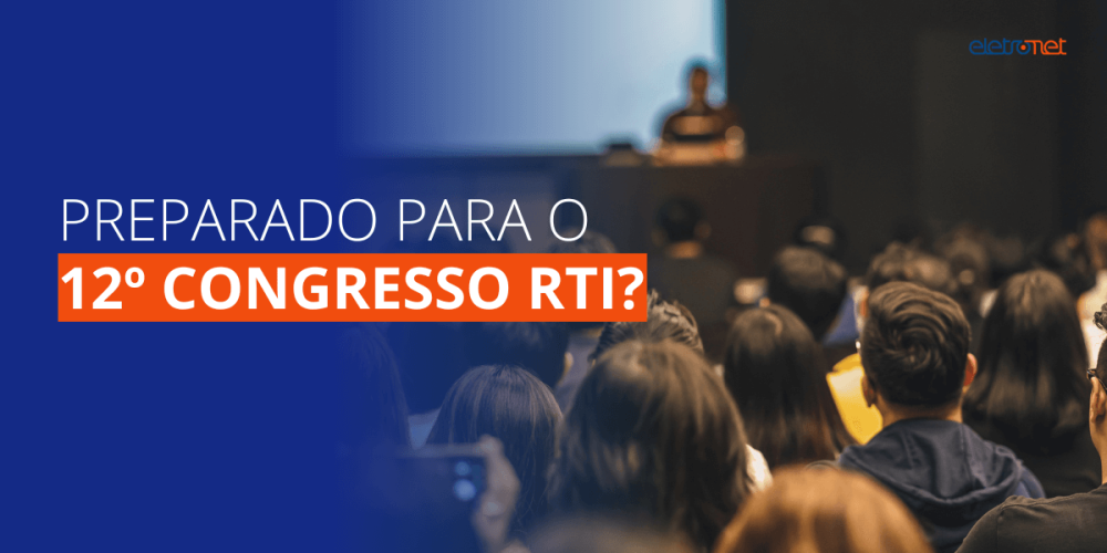 Plateia assistindo palestrante no 12° Congresso RTI 2023.